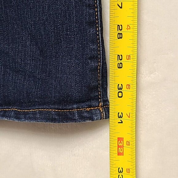 Old Navy Boot Cut Semi Evase Womens Jeans Size 12 Regular Dark Wash Denim - Picture 10 of 11